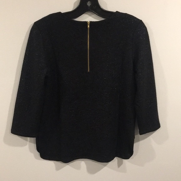 COLLECTIVE CONCEPTS Women’s Black Top Size Small - Picture 7 of 9